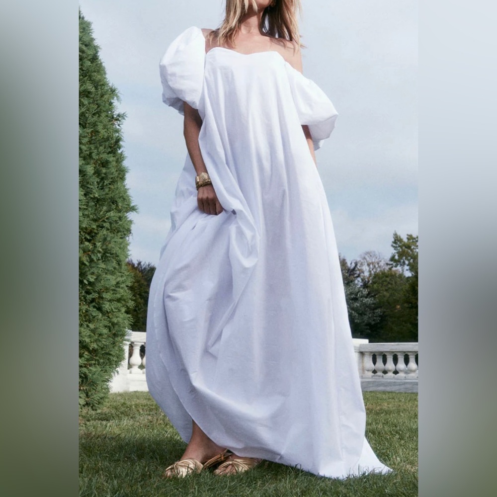 Caroline Constas Palmer Maxi Dress